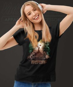 Led Zeppelin Stairway To Heaven Shirt 7 Led Zeppelin Stairway To Heaven Women TShirt