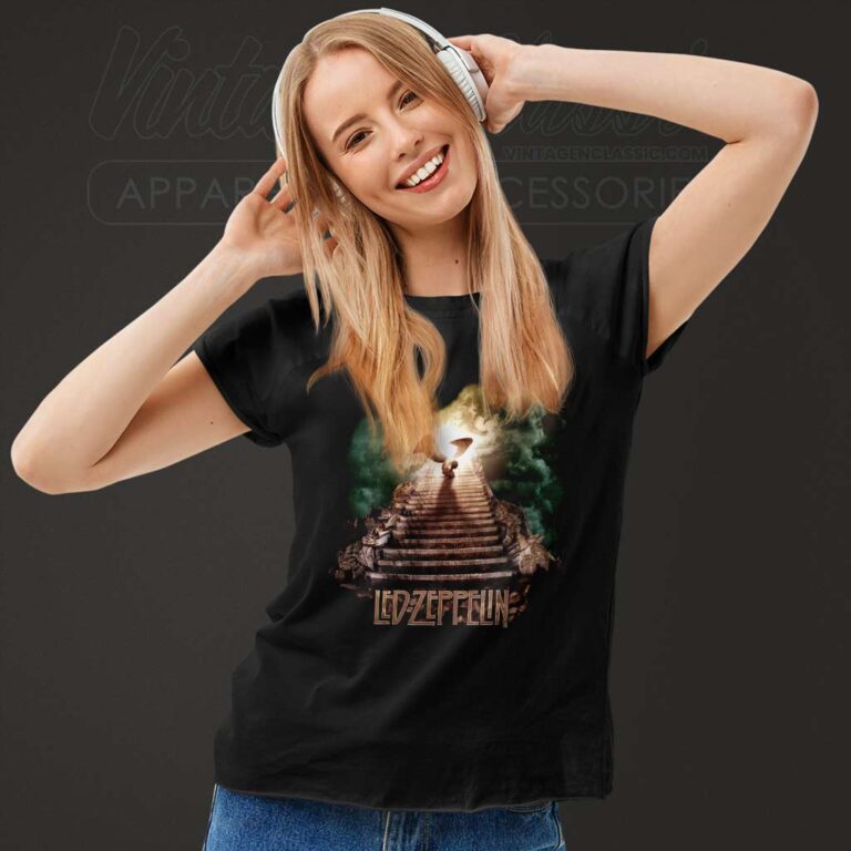 Led Zeppelin Stairway To Heaven Women TShirt Led Zeppelin Stairway To Heaven Women TShirt