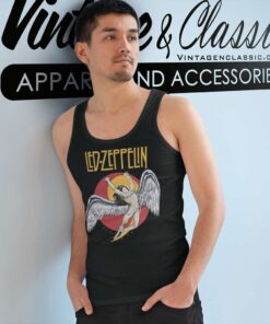 Led Zeppelin Swan Song Shirt 6 Led Zeppelin Swan Song Tank Top Racerback