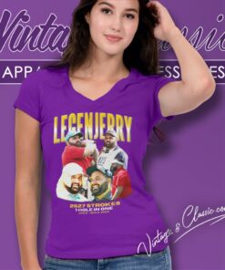 Legen Jerry 2627 Strokes 1 Hole In One V Neck TShirt