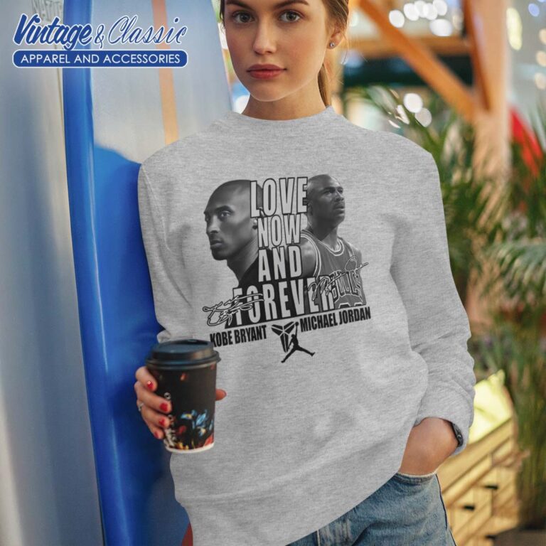 Legend Kobe Bryant X Michael Jordan Sweatshirt Legend Kobe Bryant X Michael Jordan Sweatshirt