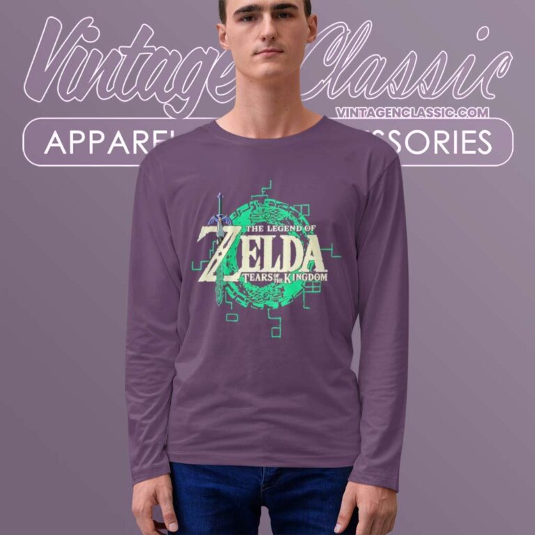 Legend Of Zelda Twilight Tears Of The Kingdom Long Sleeve Tee Legend Of Zelda Twilight Tears Of The Kingdom Long Sleeve Tee