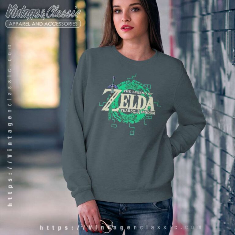 Legend Of Zelda Twilight Tears Of The Kingdom Sweatshirt Legend Of Zelda Twilight Tears Of The Kingdom Sweatshirt