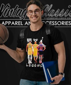 Legends Friends Kobe Bryant James And Jordan Signatures T Shirt