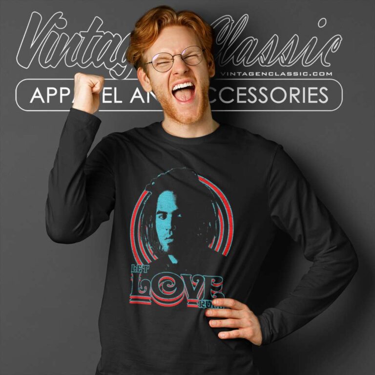 Lenny Kravitz Let Love Rule Photo Long Sleeve Tee Lenny Kravitz Let Love Rule Photo Long Sleeve Tee