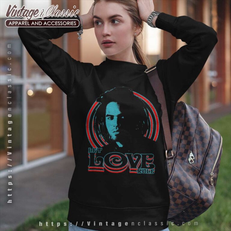 Lenny Kravitz Let Love Rule Photo Sweatshirt Lenny Kravitz Let Love Rule Photo Sweatshirt