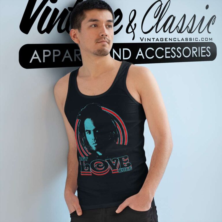 Lenny Kravitz Let Love Rule Photo Tank Top Racerback Lenny Kravitz Let Love Rule Photo Tank Top Racerback