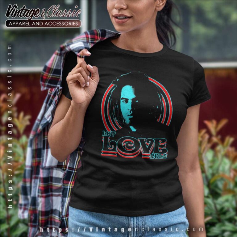 Lenny Kravitz Let Love Rule Photo Women TShirt Lenny Kravitz Let Love Rule Photo Women TShirt