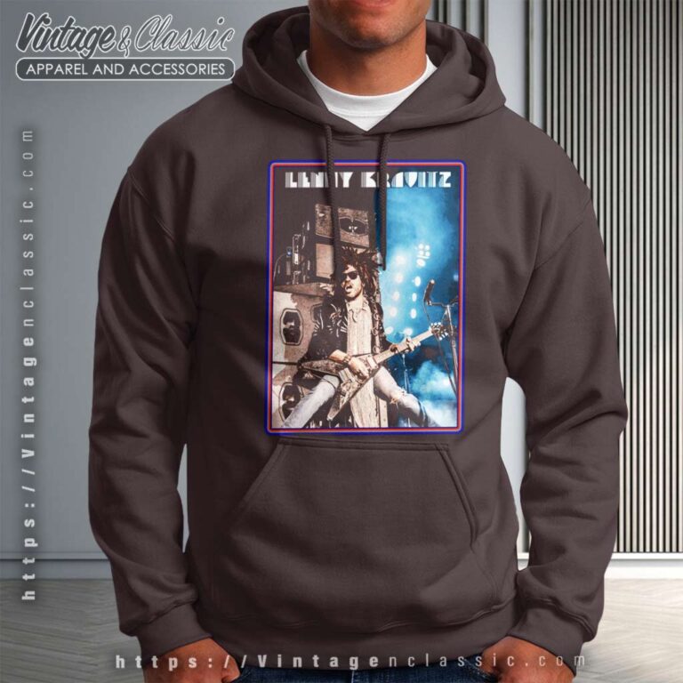 Lenny Kravitz Live Guitar Poster Hoodie Lenny Kravitz Live Guitar Poster Hoodie