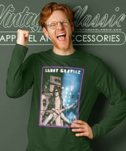 Lenny Kravitz Live Guitar Poster Long Sleeve Tee