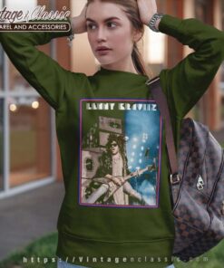 Lenny Kravitz Live Guitar Poster Sweatshirt