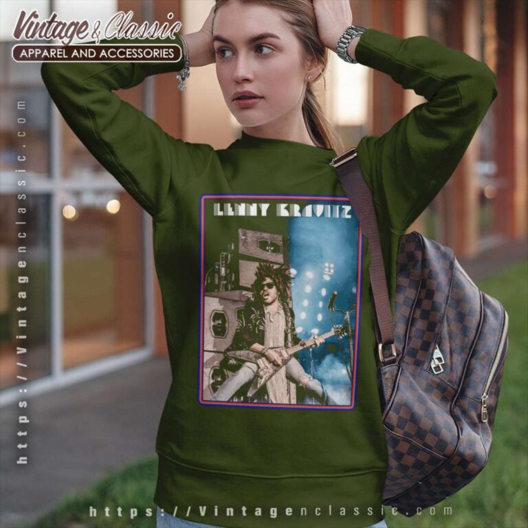 Lenny Kravitz Live Guitar Poster Sweatshirt Lenny Kravitz Live Guitar Poster Sweatshirt
