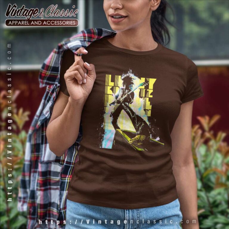 Lenny Kravitz Live Photo Graphic Women TShirt Lenny Kravitz Live Photo Graphic Women TShirt