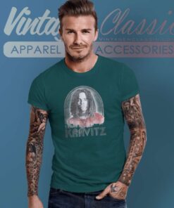 Lenny Kravitz Retro Lines Logo T Shirt