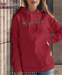 Leprecunt St patrick’s Day Women’s Baby Tee Hoodie