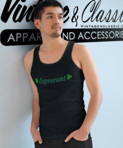 Leprecunt St patrick’s Day Women’s Baby Tee Tank Top Racerback