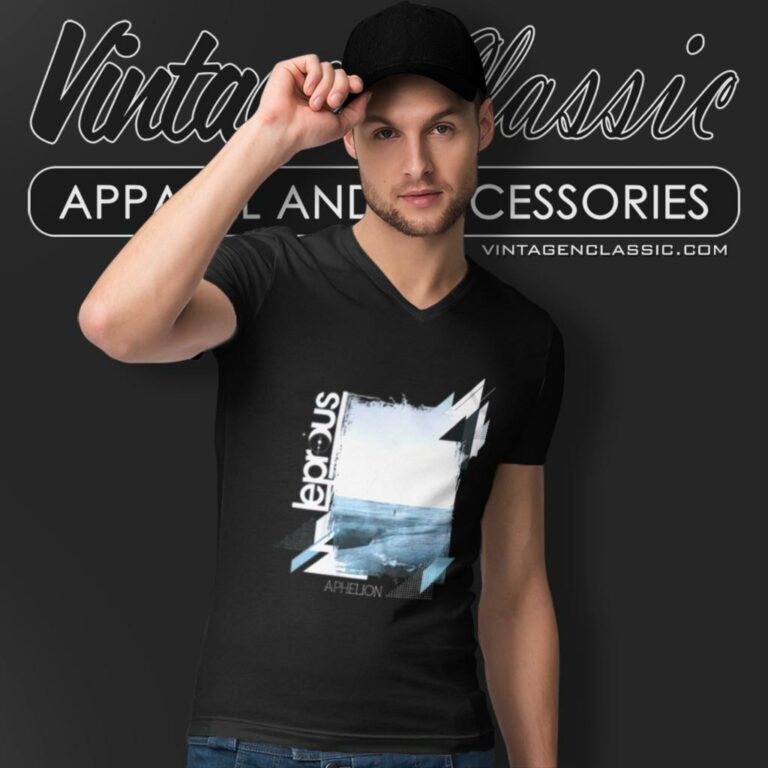 Leprous Silhouette V Neck TShirt Leprous Silhouette V Neck TShirt