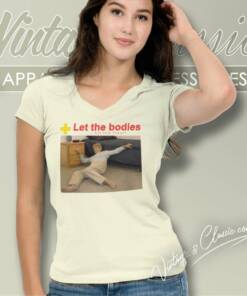 Let The Bodies Hit The Floor Shirt 1 Let The Bodies Hit The Floor V Neck TShirt