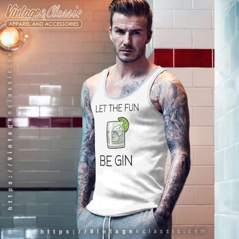 Let The Fun Be Gin Tank Top Racerback Let The Fun Be Gin Tank Top Racerback
