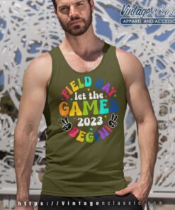 Let The Games Begin Field Day 2023 Tank Top Racerback