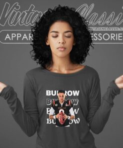 Lets Go Joe Burrow Cincinnati Bengals Long Sleeve Tee