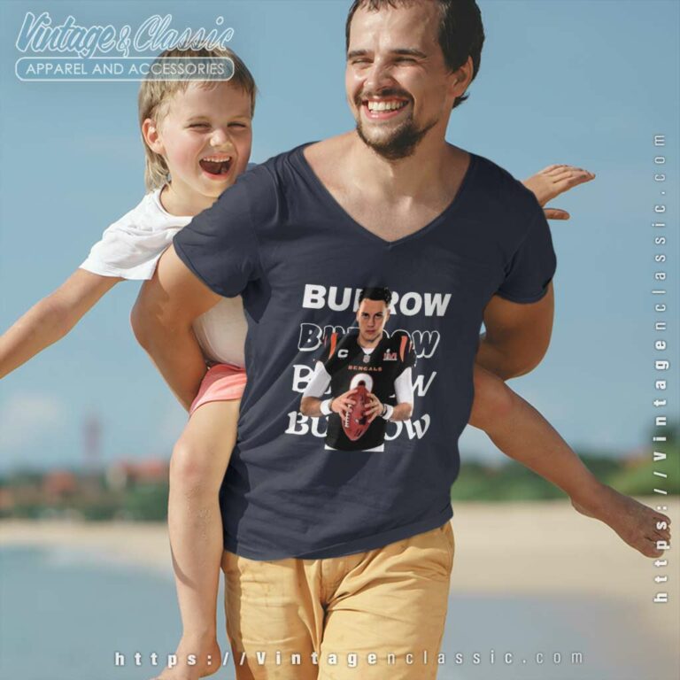 Lets Go Joe Burrow Cincinnati Bengals V Neck TShirt Lets Go Joe Burrow Cincinnati Bengals V Neck TShirt