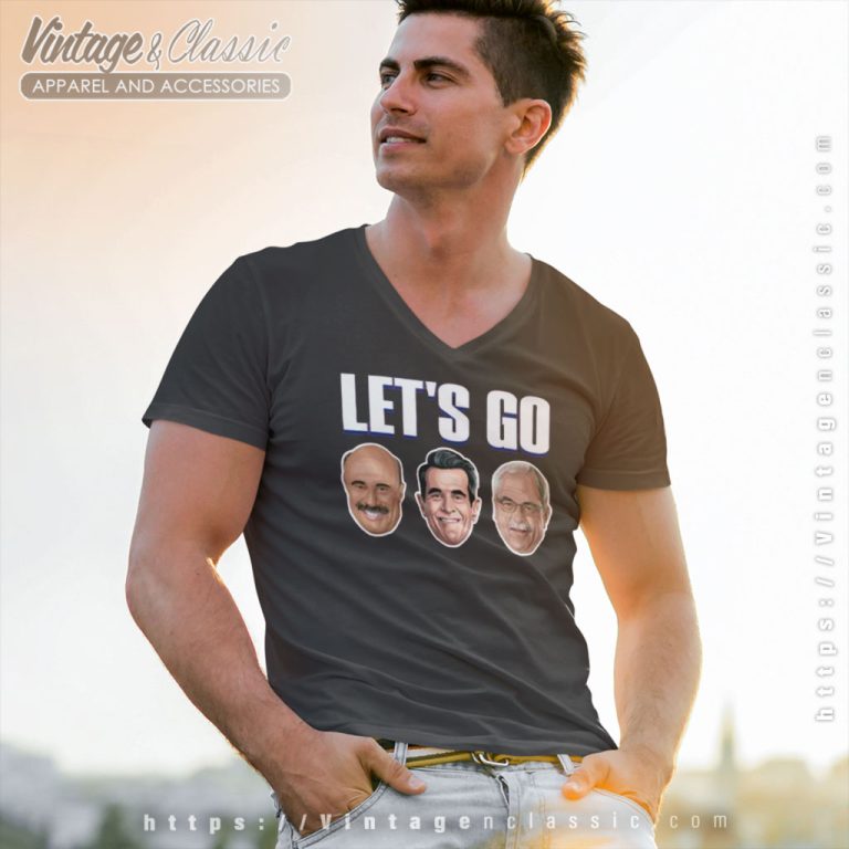 Lets Go Philadelphia Phillies V Neck TShirt Lets Go Philadelphia Phillies V Neck TShirt