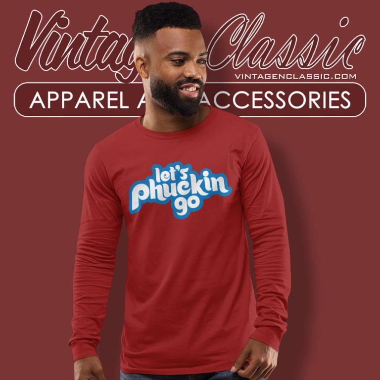 Lets Phuckin Go Red October Shirt Philly Baseball Long Sleeve Tee Lets Phuckin Go Red October Shirt Philly Baseball Long Sleeve Tee
