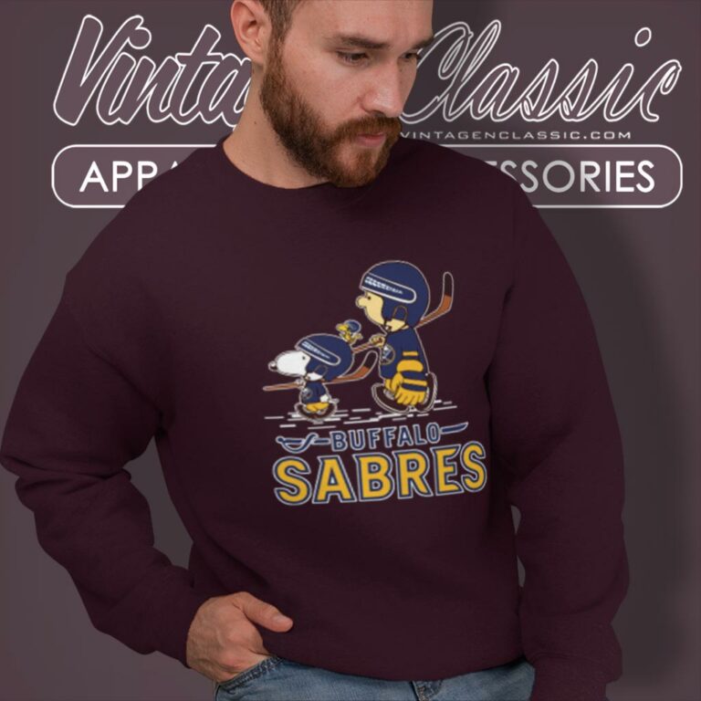 Lets Play Buffalo Sabres Ice Hockey Snoopy Nhl Sweatshirt Lets Play Buffalo Sabres Ice Hockey Snoopy Nhl Sweatshirt