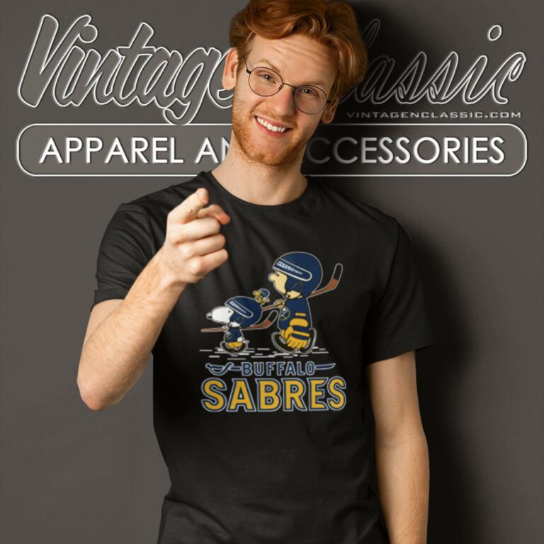 Lets Play Buffalo Sabres Ice Hockey Snoopy Nhl T Shirt Lets Play Buffalo Sabres Ice Hockey Snoopy Nhl T Shirt