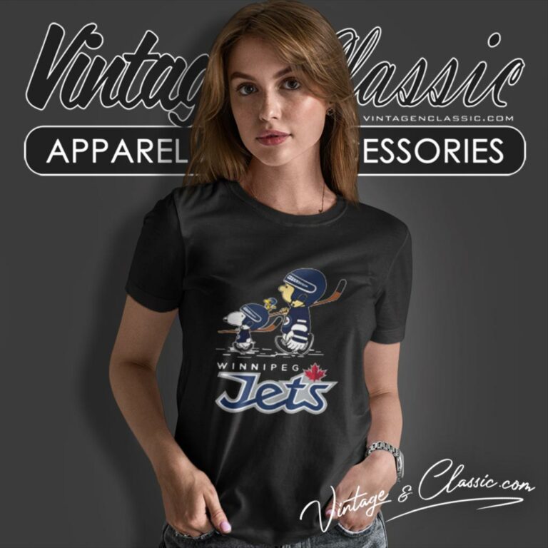 Lets Play Winnipeg Jets Ice Hockey Snoopy Nhl Women T Shirt Lets Play Winnipeg Jets Ice Hockey Snoopy Nhl Women T Shirt