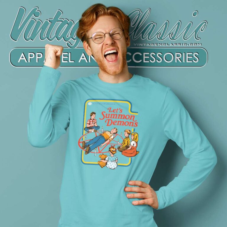 Lets Summon Demons Long Sleeve Tee Lets Summon Demons Long Sleeve Tee