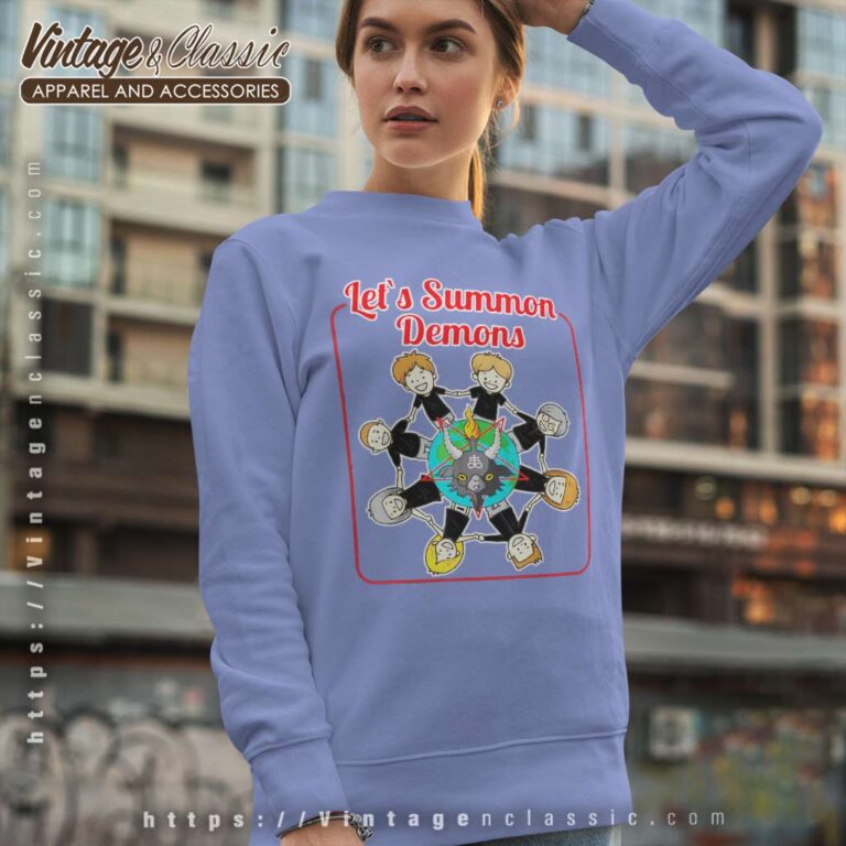 Lets Summon Demons Steven Rhodes Oficial Sweatshirt Lets Summon Demons Steven Rhodes Oficial Sweatshirt
