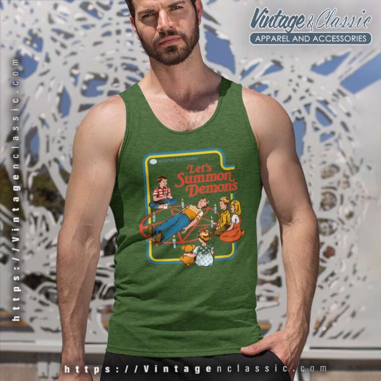 Lets Summon Demons Tank Top Racerback Lets Summon Demons Tank Top Racerback