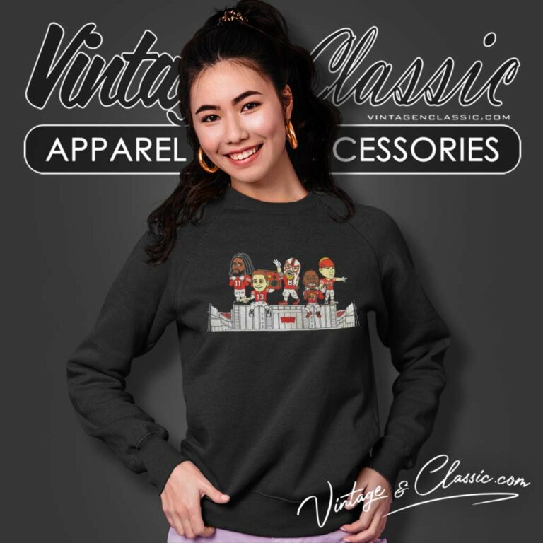 Levis 5 Brandon Aiyuk Brock Purdy George Kittle Deebo Samuel Sweatshirt Levis 5 Brandon Aiyuk Brock Purdy George Kittle Deebo Samuel Sweatshirt