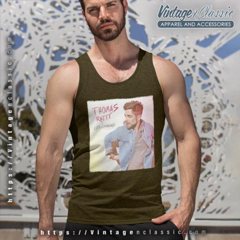 Life Changes Thomas Rhett Tank Top Racerback Life Changes Thomas Rhett Tank Top Racerback