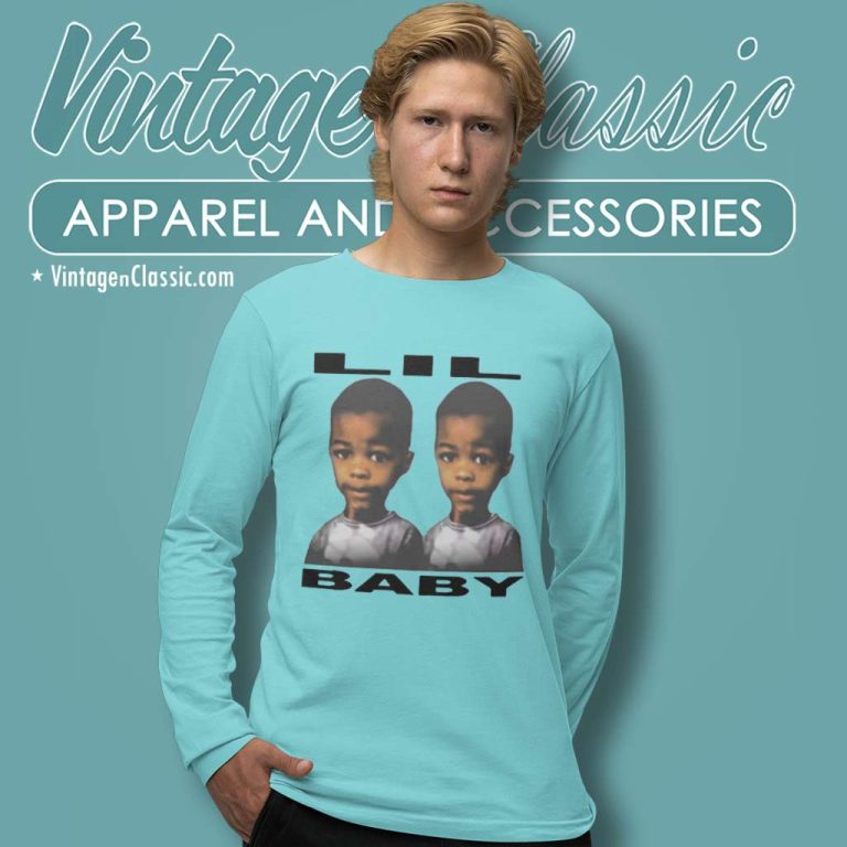 Lil Baby The Lil Baby Long Sleeve Tee Lil Baby The Lil Baby Long Sleeve Tee