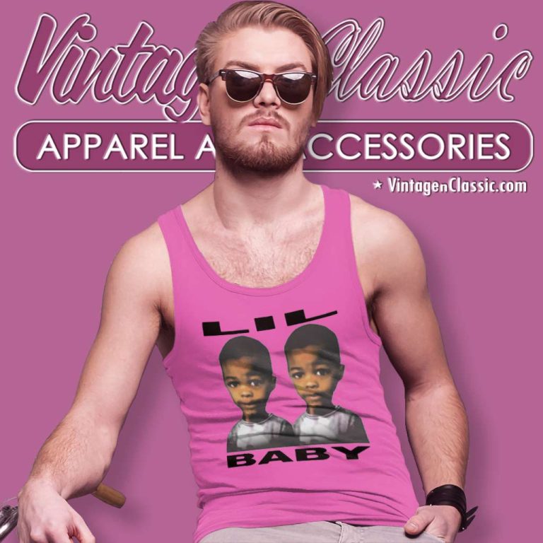 Lil Baby The Lil Baby Tank Top Racerback Lil Baby The Lil Baby Tank Top Racerback