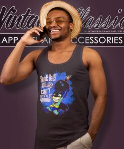 Lil Batman Get Rid Of Bomb Tank Top Racerback