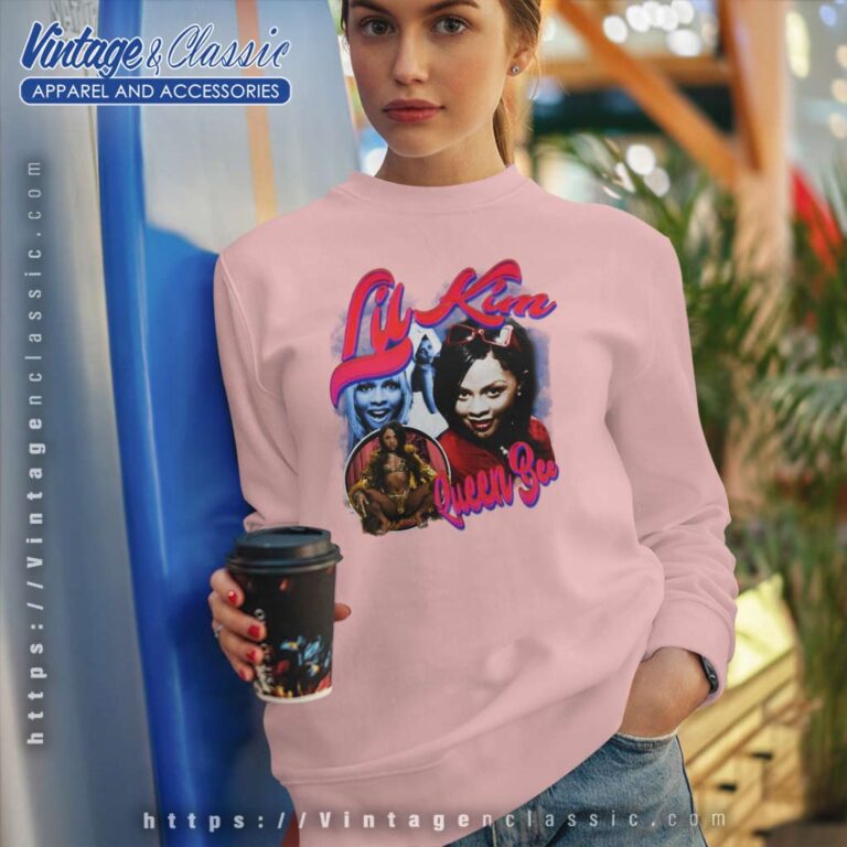 Lil Kim Queen Bee Shirt Sweatshirt Lil Kim Queen Bee Shirt Sweatshirt