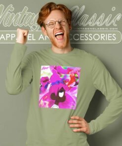 Lil Uzi Vert Pink Tape Album Cover Long Sleeve Tee