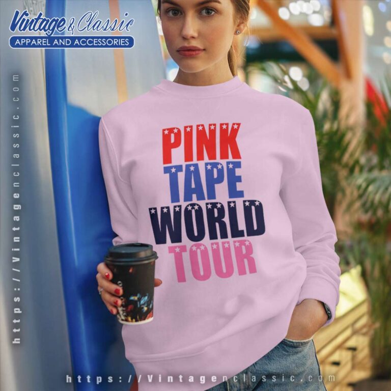 Lil Uzi Vert Pink Tape World Tour Sweatshirt Lil Uzi Vert Pink Tape World Tour Sweatshirt