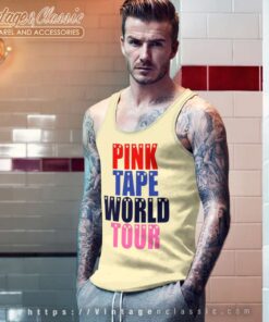 Lil Uzi Vert Pink Tape World Tour Tank Top Racerback