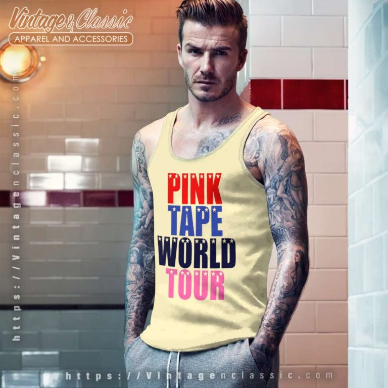 Lil Uzi Vert Pink Tape World Tour Tank Top Racerback Lil Uzi Vert Pink Tape World Tour Tank Top Racerback