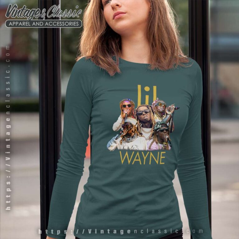 Lil Wayne Rapper 2023 Tour Shirt Long Sleeve Tee Lil Wayne Rapper 2023 Tour Shirt Long Sleeve Tee