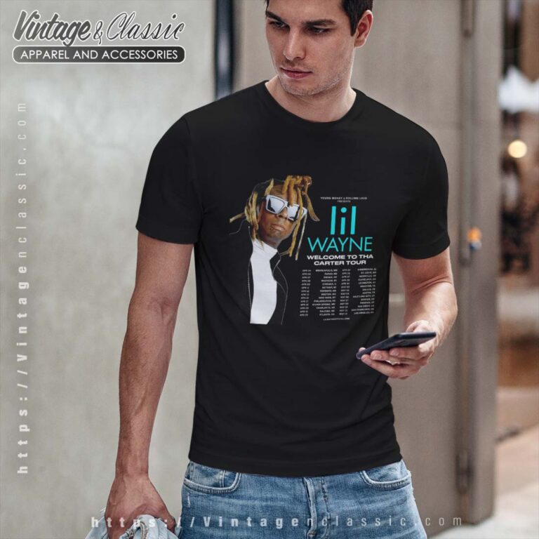 Lil Wayne Rapper Welcom To Tha Carter Tour 2023 Tshirt Lil Wayne Rapper Welcom To Tha Carter Tour 2023 Tshirt