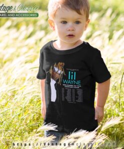 Lil Wayne Rapper Welcom To Tha Carter Tour 2023 Tshirt Kid