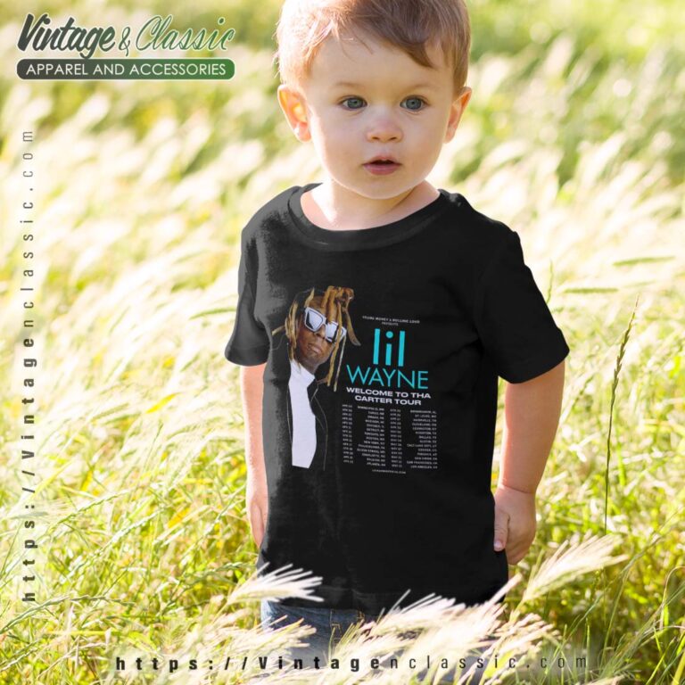 Lil Wayne Rapper Welcom To Tha Carter Tour 2023 Tshirt Kid Lil Wayne Rapper Welcom To Tha Carter Tour 2023 Tshirt Kid