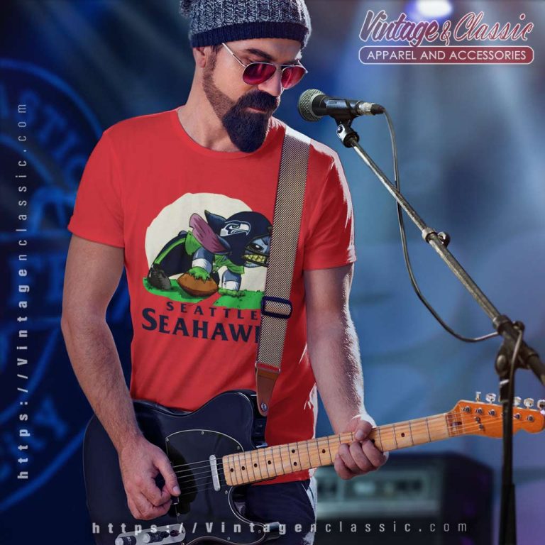 Lilo And Stitch Seattle Seahawks T Shirt Lilo And Stitch Seattle Seahawks T Shirt