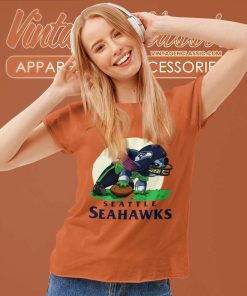 Lilo And Stitch Seattle Seahawks Shirt 6 Lilo And Stitch Seattle Seahawks Women TShirt